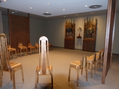 Meditationsstühle im Oratorium