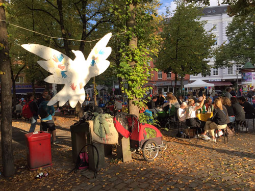 Friedenstaube Kleiner Michel 2022 - Neustadt Festival