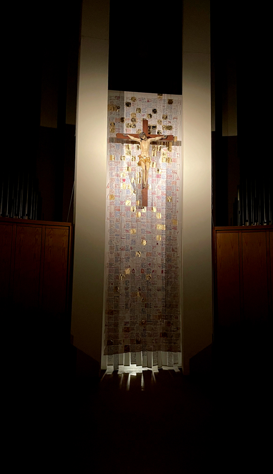 Das Ostertuch im Kleinen Michel – Osternacht 2026