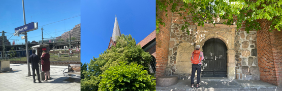 Pilgerweg Kleiner Michel Elbe am Pfingstmontag